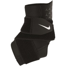 Nike Opaska na kostkę Pro Ankle Sleeve z rzepem 3.0 czarna - 1 sztuka